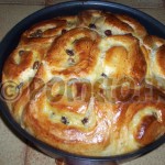 Chinois fourré à la crème pâtissière