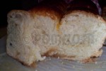 Brioche cassonade et raisins